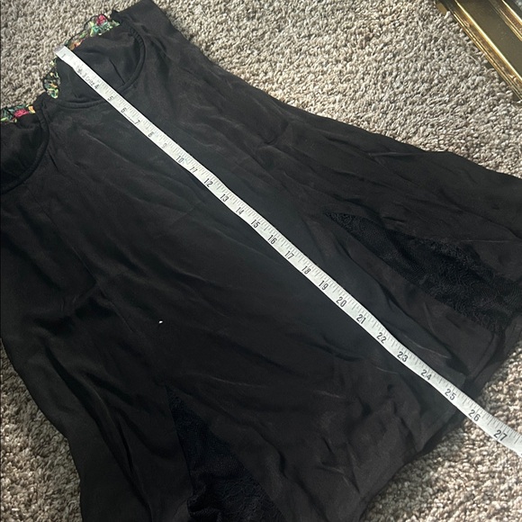 NWOT Princess Polly Black Floreto Mini Dress - Picture 15 of 15